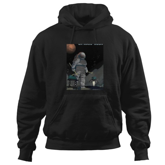 Discover Work The Night Shift On Martian Moon Phobos Graphic T-Shirt 205 Hoodies