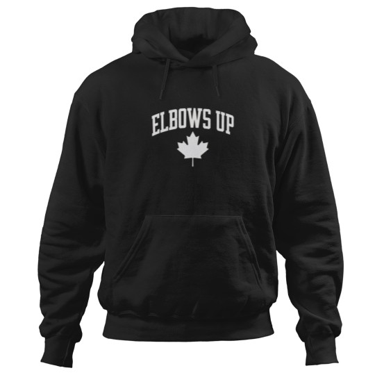 Discover Elbows Up Canada 2025 vintages Hoodies