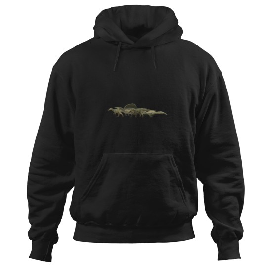 Discover Spinosauridae.-Spinosaurus-Family-Dinosaurs.-Paleoart T-Shirt Hoodies