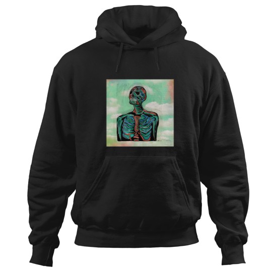 Discover Skeleton geli print Hoodies