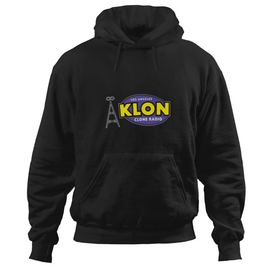Discover KLON Los Angeles Clone Radio station logo 1 Hoodies