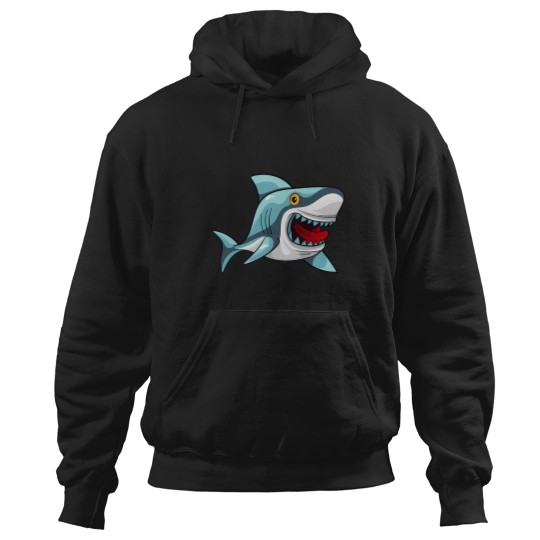 Discover Open mouth Bape Shark Hoodies