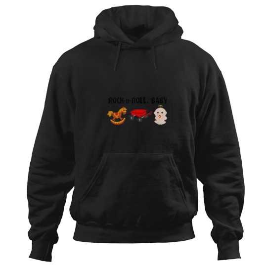 Discover Rock-n-Roll, Baby Hoodies