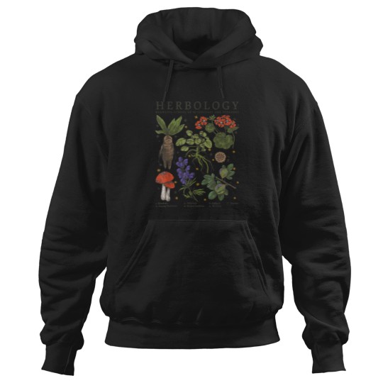 Discover Harry Potter Herbology Plants Short Sleeve Hoodies