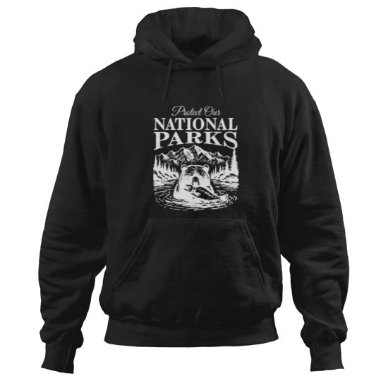 Discover Support National Parks - Subtle Anti Trump Hoodies