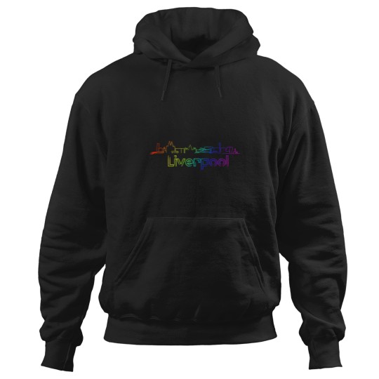 Discover Skyline Rainbow Waterfront Hoodies