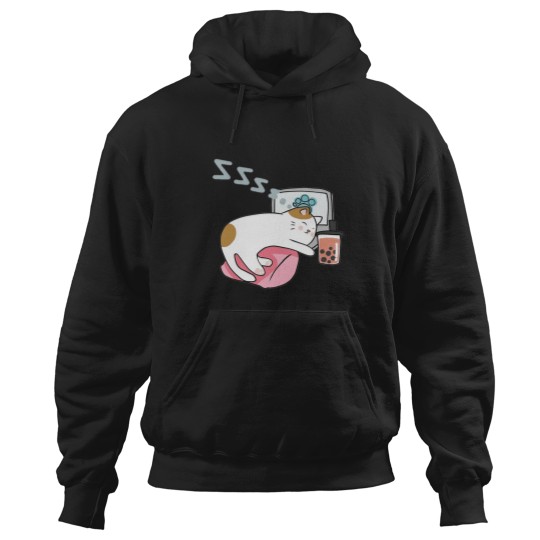 Discover Cat Boba Tea 3 Hoodies