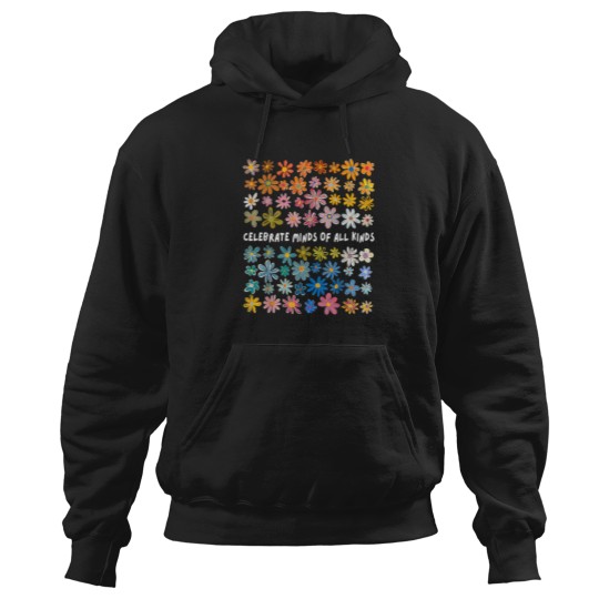 Discover Autism Awareness Celebrate Minds Of All Kinds Wildflower Hoodies