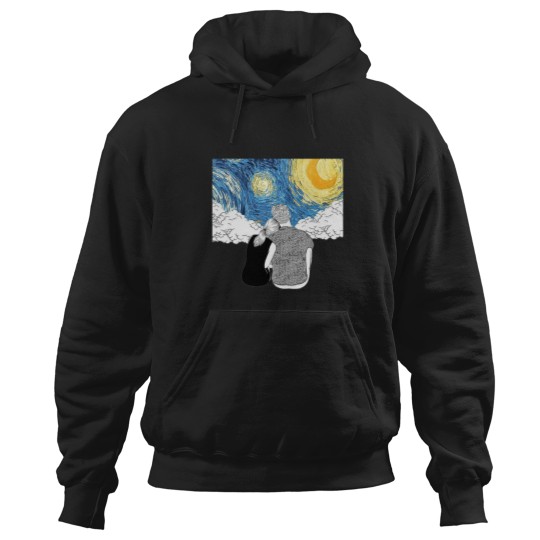 Discover Love-In-A-Starry-Night-Van-GoghFunny-Gift-For-Van-Gogh-Lovers-And-Fine-Art-Lovers Hoodies
