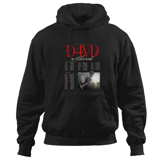 Discover D4VD Withered 2025 World Tour Dates Hoodies