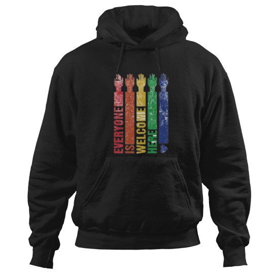 Discover Everyone Is Welcome Here 5 Hoodies
