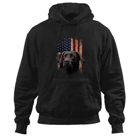 Discover American-Black-Labrador-Usa-Flag-Lab-Owner-T-Shirt Hoodies