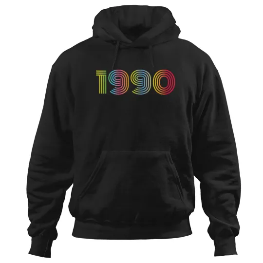 Discover Funky 1990 Original Vintages Birthday Est Edition 1990 Hoodies