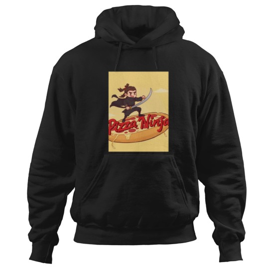Discover Ninja Pizza Active T Tee Hoodies