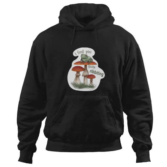Discover You’re ribbiting! Hoodies