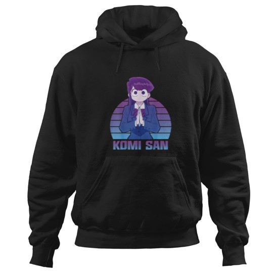 Discover Komi Can_t Communicate Komi San Retro (1) Hoodies