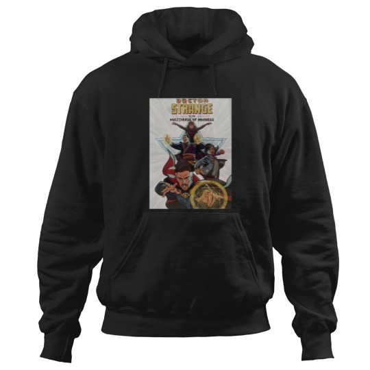 Discover WandaAnd DoctorStrange in the Multiverse Doctor StrangePerfect Gift For you and friends (1) Hoodies