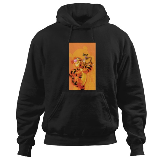 Discover Funny Cute Ron Tiger, Cartoon Movie Hoodies