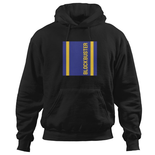 Discover Blockbuster-Video-90S-Vhs-Rental-Store-Merchandise-Blue-Yellow T-Shirt Hoodies