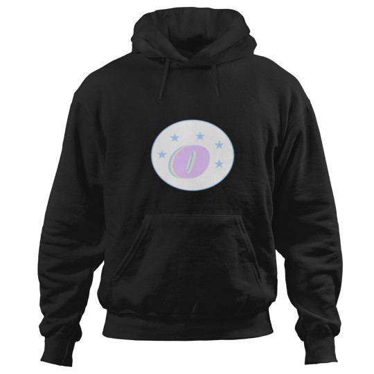 Discover Letter O Monogram Art Pink, Blue, Yellow Aesthetic Oversized Hoodies