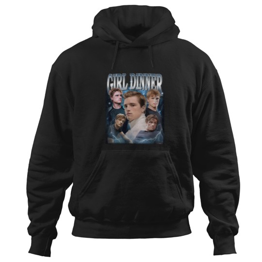 Discover Josh Hutcherson Girl Dinner Vintage Retro Hoodies