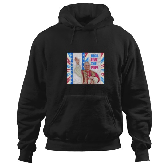 Discover High Five from the Pope Classic Hoodies