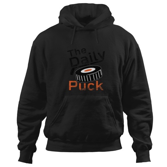 Discover Orange Puck Hoodies