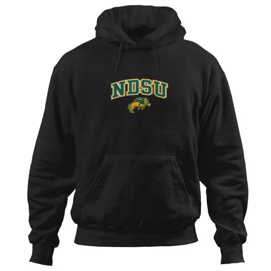 Discover North Dakota State Bison Arch Over White Hoodies