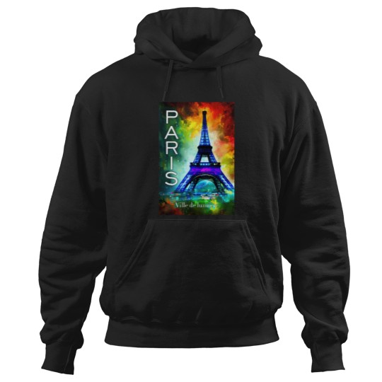 Discover Paris City Of Light No2 T-Shirt Hoodies