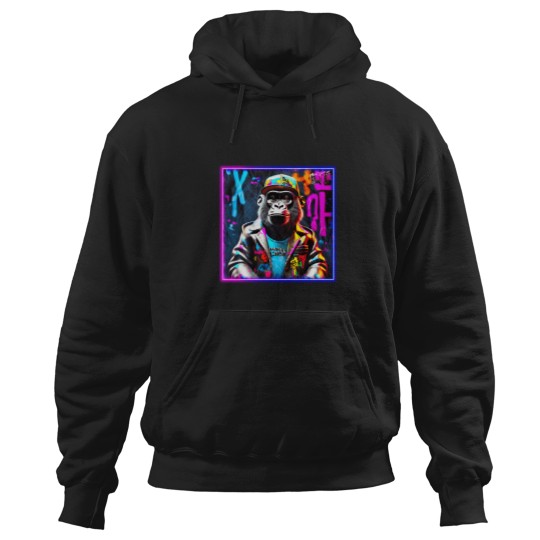 Discover Graffiti Style Baby Gorilla (1) T-Shirt Hoodies