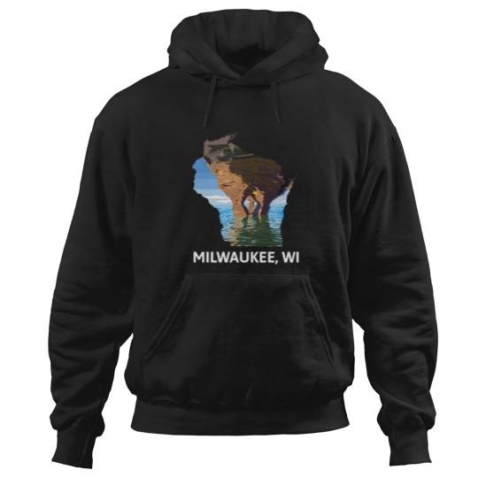 Discover milwaukees - Wisconsin Oversized Hoodies