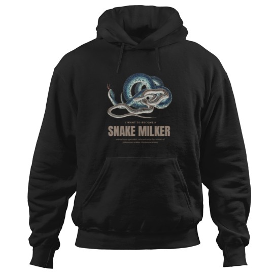 Discover Snake Milker Science Careers I  Love Reptiles Baseball  Sleeve T-Shirt Hoodies