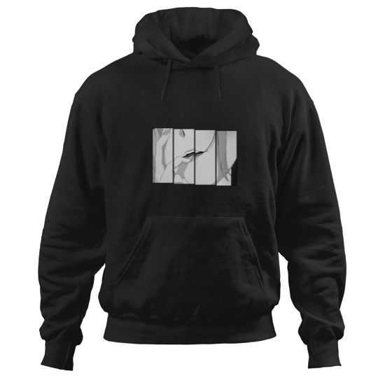 Discover Paneled LipsBW Hoodies
