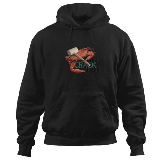 Discover you crack me up oversized Hoodies