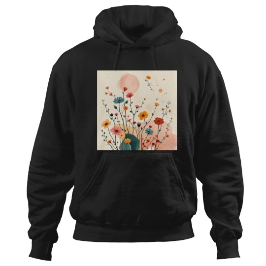 Discover Pickleball Summer Flowers Hoodies