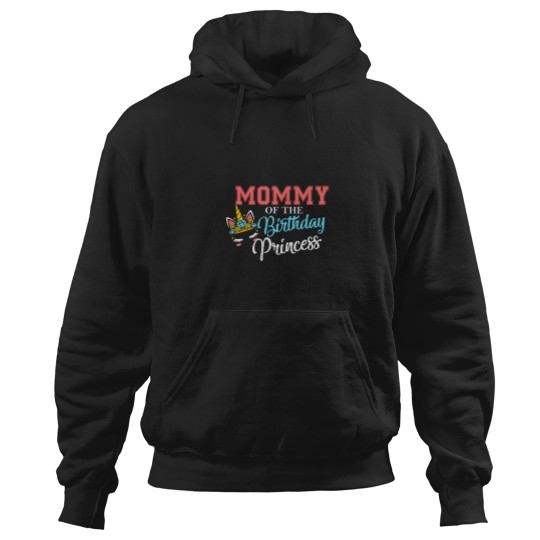 Discover Mommy of the birthday Princess cute unicorn gift for moms Oversized Hoodies