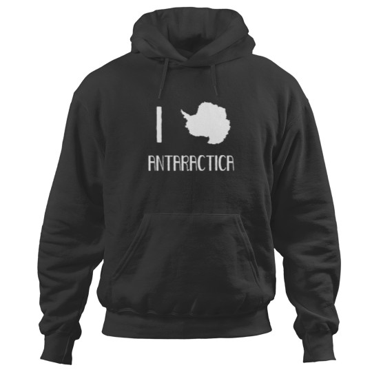 Discover I Love Antarctica South Pole Penguin Expedition Hoodies