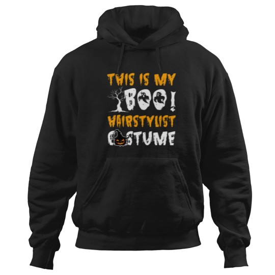Discover Funny Barber | This Is My Boo Hairstylist Costume Sweat Hoodies