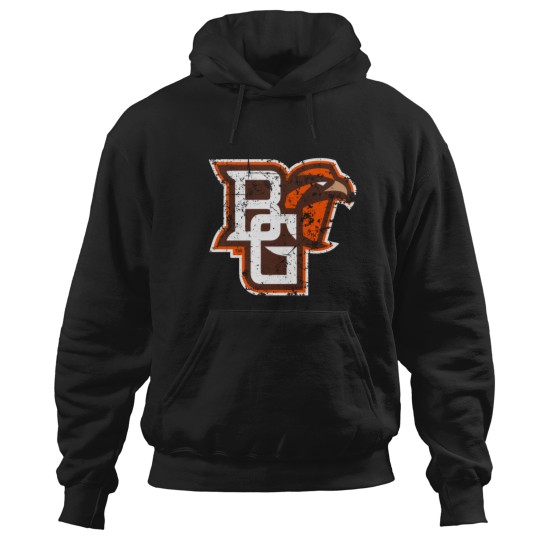 Discover BG Falcons Distressed Hoodies