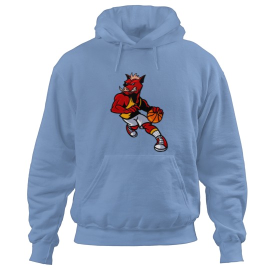 Discover Wildboar basketball.png Hoodies