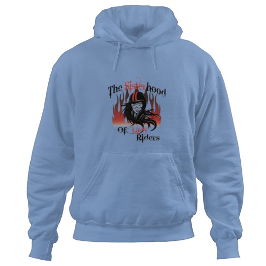 Discover The sisterhood of lady riders.png Hoodies