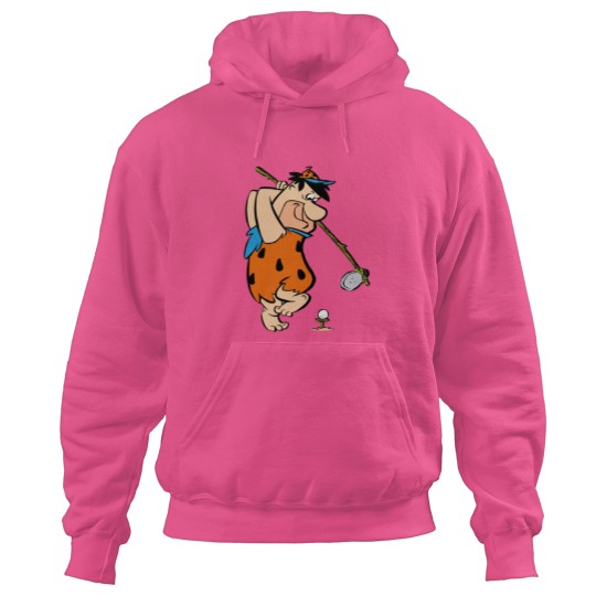 Discover The Flintstones, Fred Flintstone, Golf, 3/4 Short Sleeve Woman / Hoodies