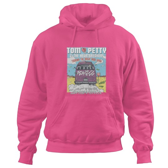 Discover Tom Petty & the Heartbreakers Touring the Great Wide Open Rock Music Hoodies