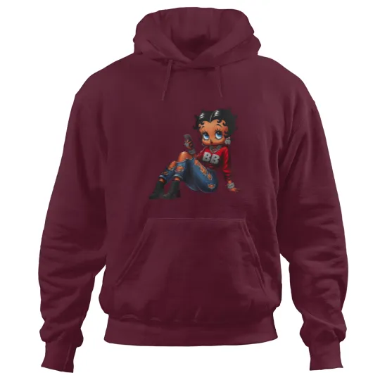 Discover Betty Boop Streetwear Hoodies