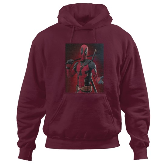 Discover Deadpool & Wolverine Movie Hoodie - Deadpool 3 Design