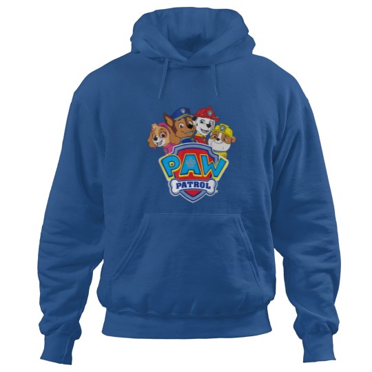 Discover Paw-Patrol Group With Logo Hoodies