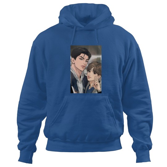 Discover Jinx - Kim Dan  Joo Jaekyun Sticker Hoodies