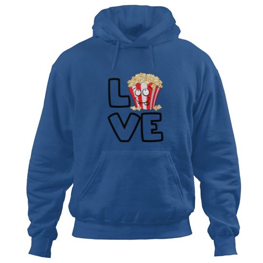 Discover Love Popcorn - Popcorn Lovers - Hoodies