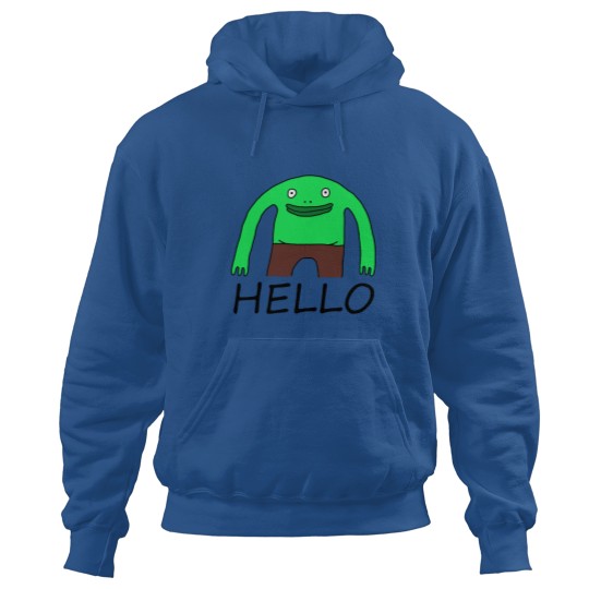 Discover Smiling friends Mr Frog sticker Sticker Hoodies