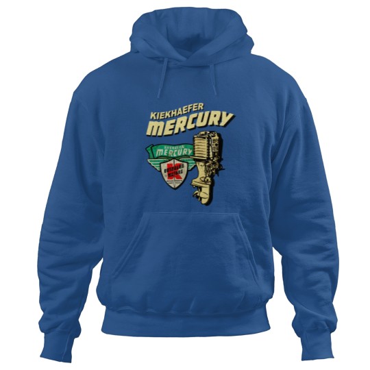 Discover Mercury vintage Outboard Motors - Mercury - Hoodies